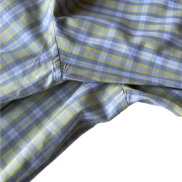 Ben Sherman Long Sleeve Button Down Shirt, Gray Yellow, Mens L - Picture 5 of 13